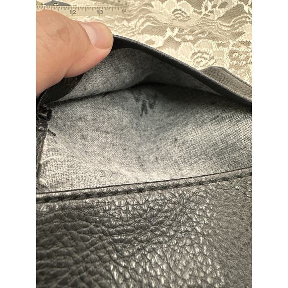 Vintage American Airlines Travel Kit Faux Leather Bag Crossbody Strap - Picture 4 of 10